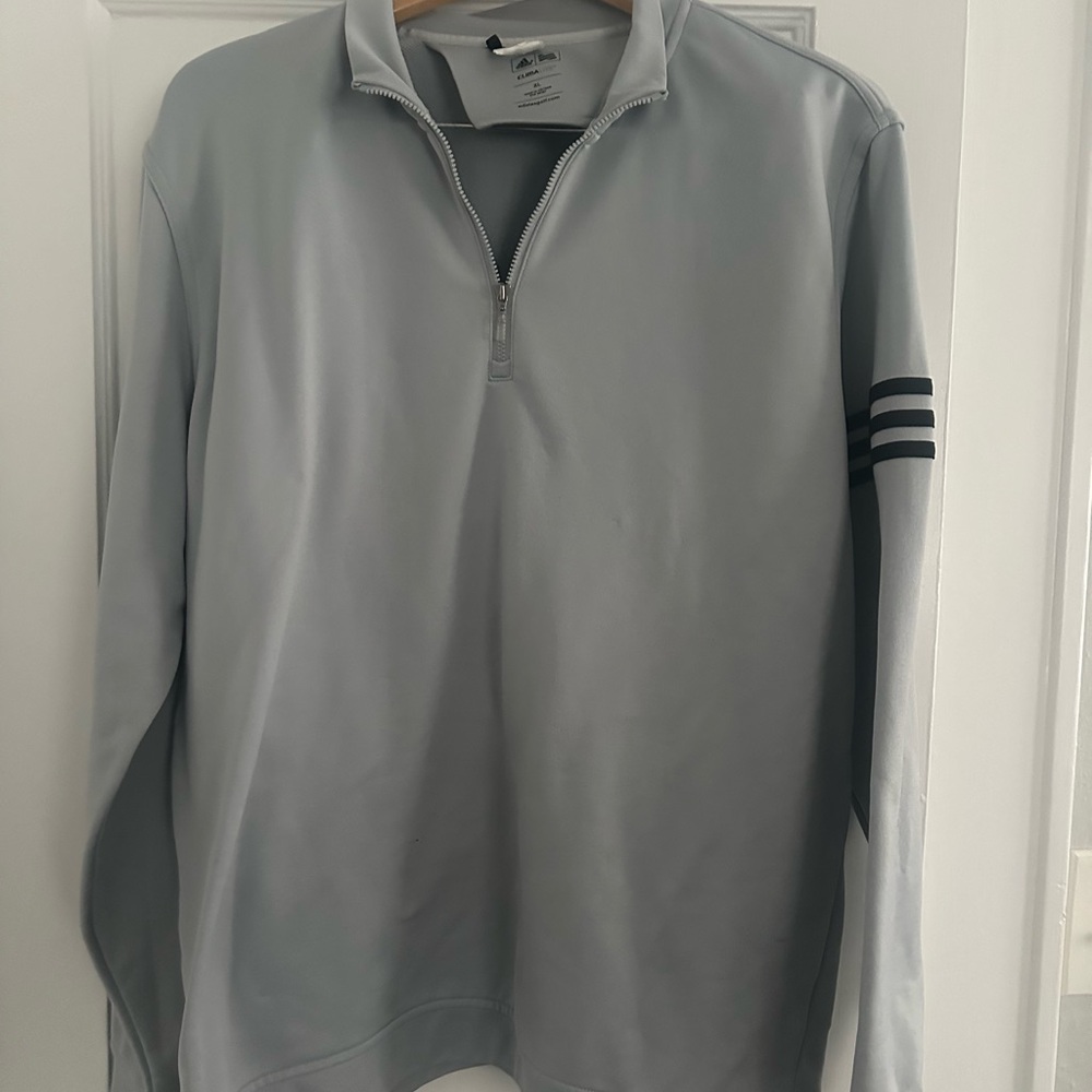 Adidas Light Gray ClimaLite Shirt